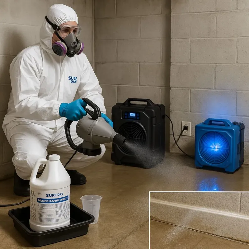 Sanitization and Odor Removal process in Elverta, CA