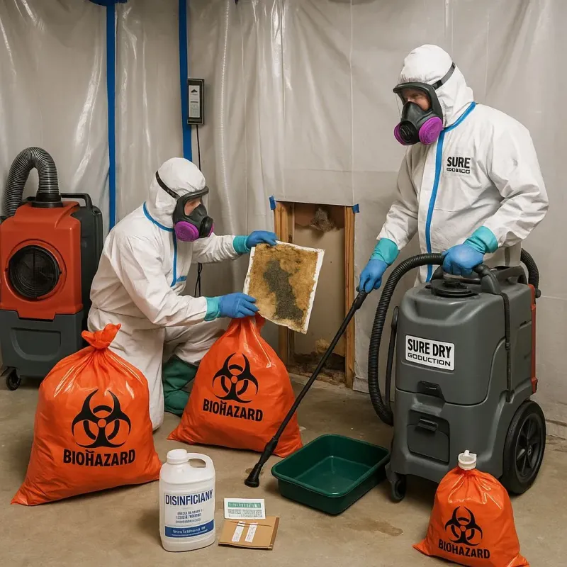 Contaminated Water Handling Protocols process in Elverta, CA